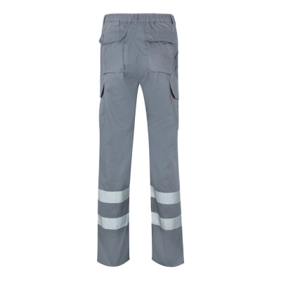 VL ASCLEPIUS. Multi-pocket twill trousers (200g/m²), in cotton (35) and polyester (65)